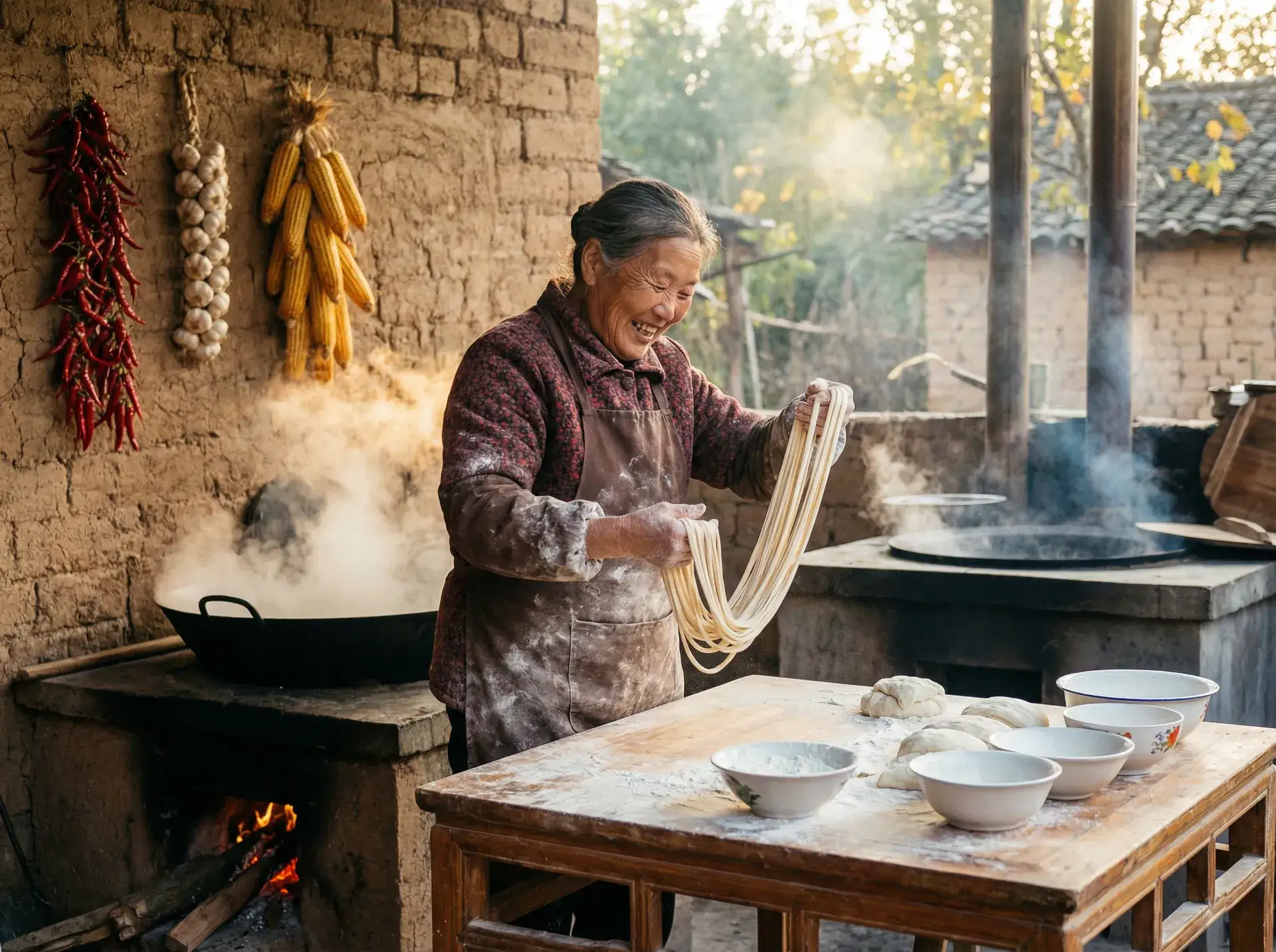 农家大嫂手擀面 - 别想打扰我学习在线观看 乡村美食